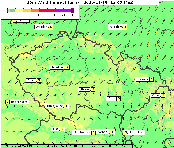 Wind, 16. 11. 2025