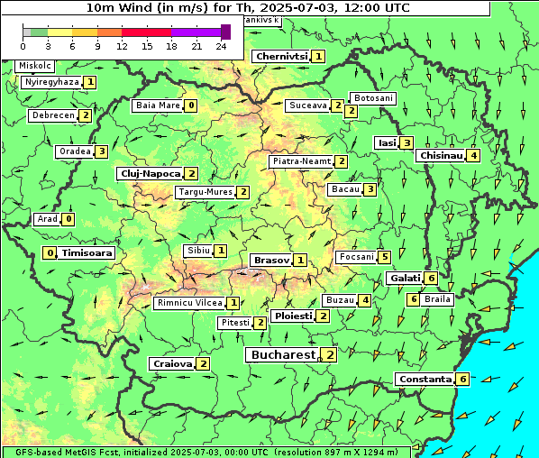 Wind, 3. 7. 2025