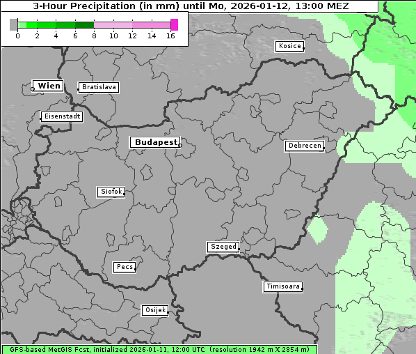 Niederschlag, 12. 1. 2026