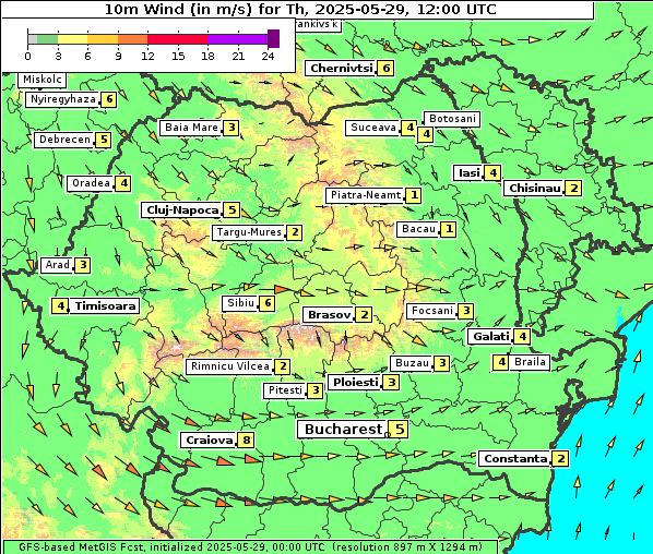 Wind, 29. 5. 2025