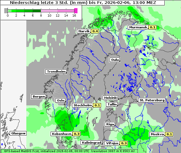 Niederschlag, 6. 2. 2026