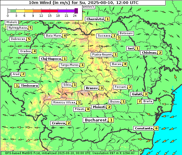 Wind, 10. 8. 2025