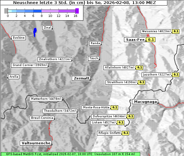 Neuschnee, 8. 2. 2026