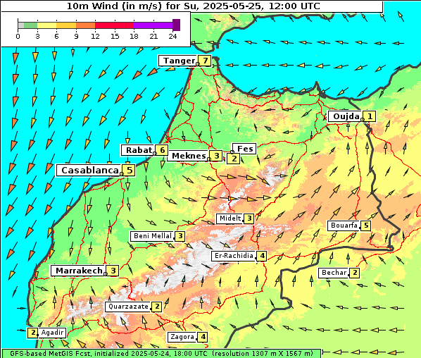 Wind, 25. 5. 2025