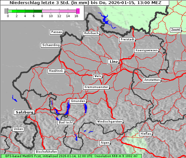 Niederschlag, 15. 1. 2026