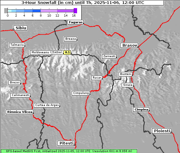 Neuschnee, 6. 11. 2025