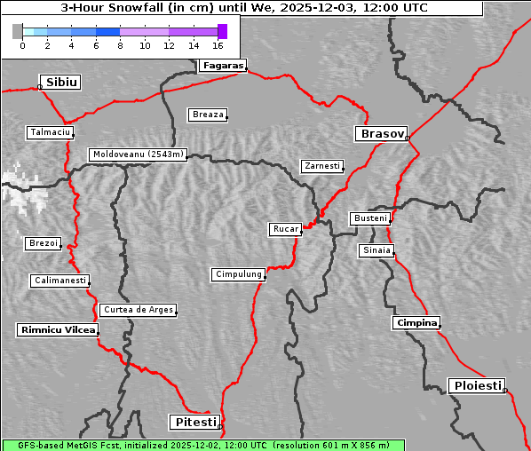 Neuschnee, 3. 12. 2025