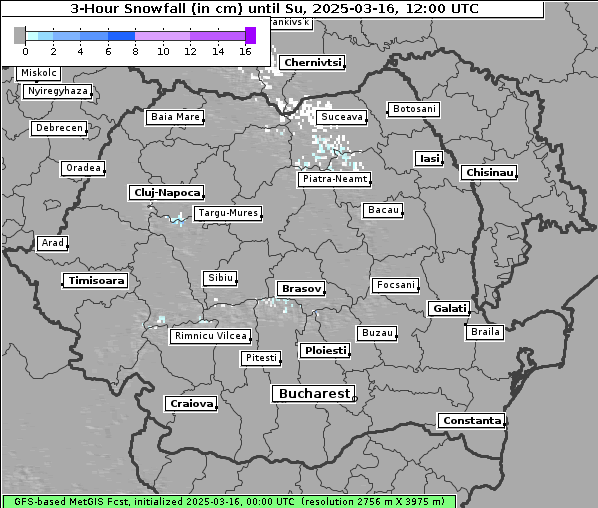 Neuschnee, 16. 3. 2025