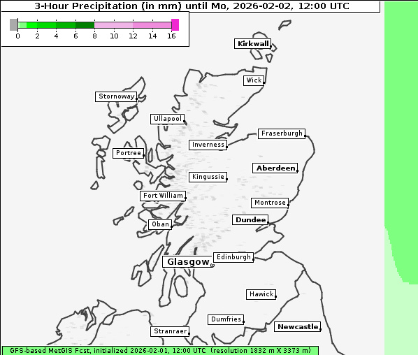 Niederschlag, 2. 2. 2026