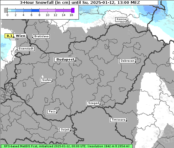 Neuschnee, 12. 1. 2025