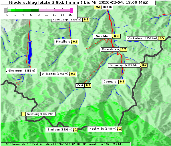 Niederschlag, 4. 2. 2026