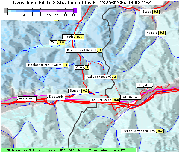 Neuschnee, 6. 2. 2026