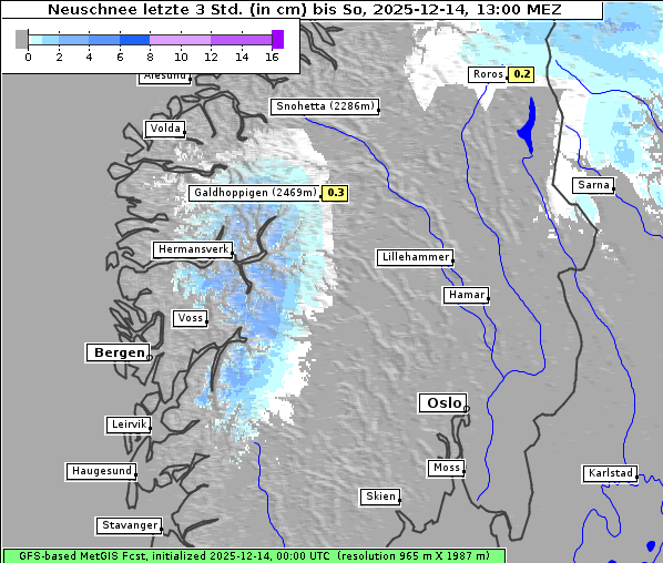 Neuschnee, 14. 12. 2025