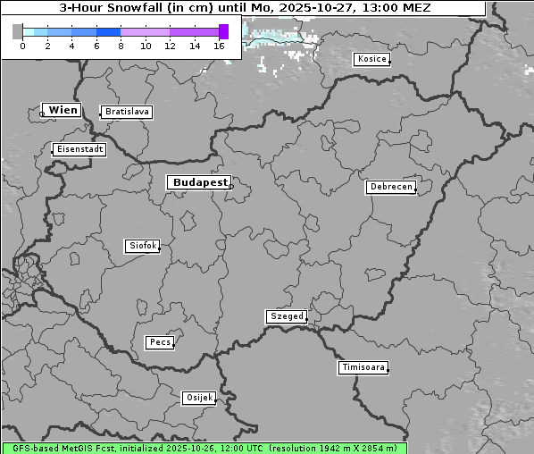 Neuschnee, 27. 10. 2025