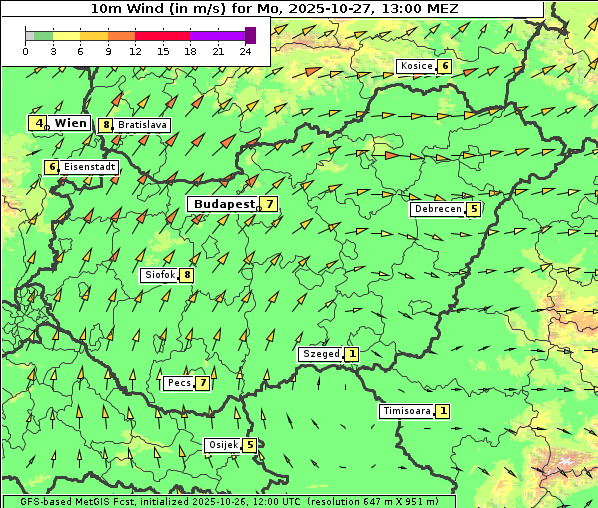 Wind, 27. 10. 2025