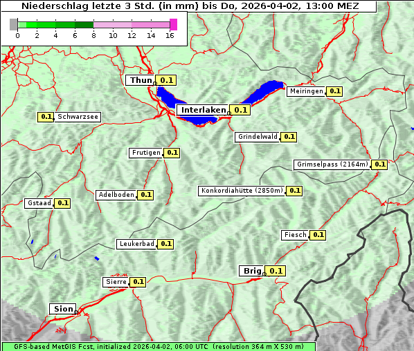 Niederschlag, 2. 4. 2026
