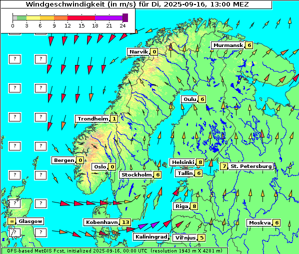 Wind, 16. 9. 2025