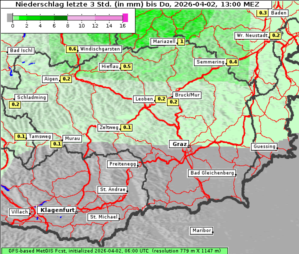 Niederschlag, 2. 4. 2026