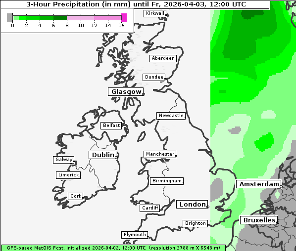 Niederschlag, 3. 4. 2026