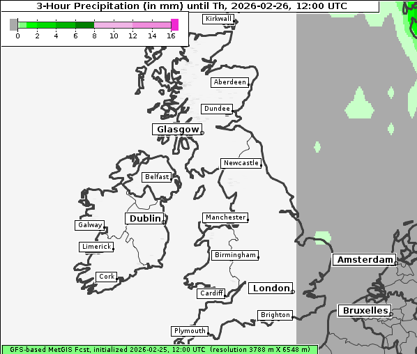 Niederschlag, 26. 2. 2026