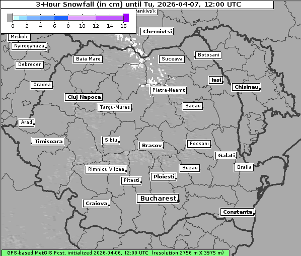 Neuschnee, 7. 4. 2026
