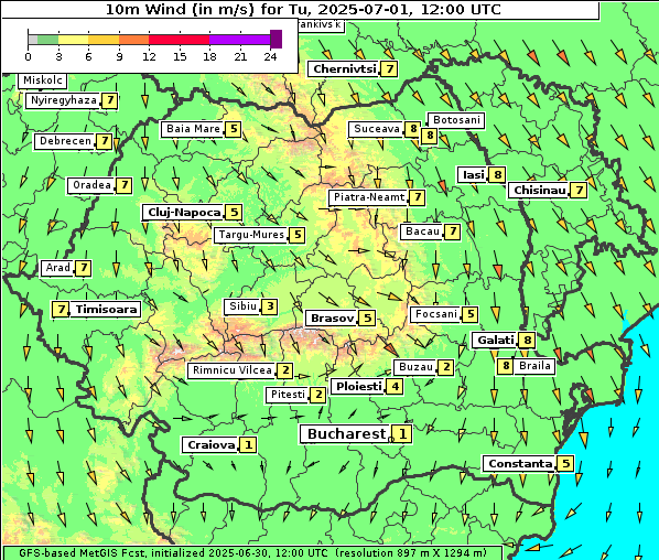 Wind, 1. 7. 2025