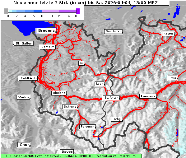 Neuschnee, 4. 4. 2026