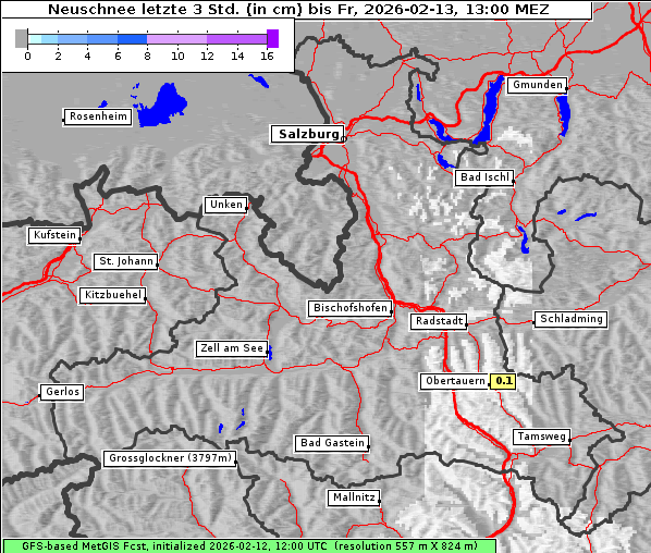 Neuschnee, 13. 2. 2026