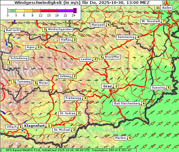 Wind, 30. 10. 2025