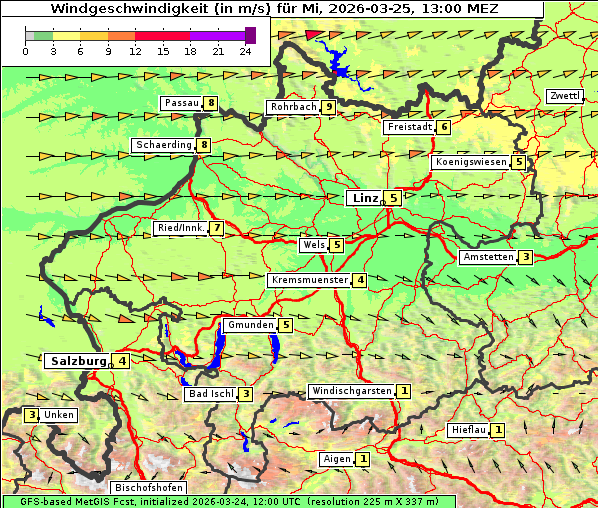 Wind, 25. 3. 2026