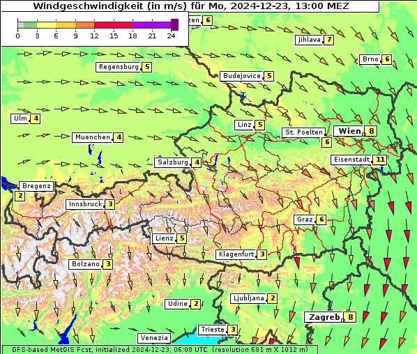 Wind, 23. 12. 2024