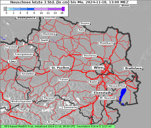 Neuschnee, 18. 11. 2024