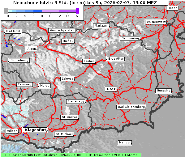 Neuschnee, 7. 2. 2026