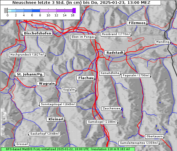 Neuschnee, 23. 1. 2025