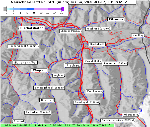 Neuschnee, 17. 1. 2026