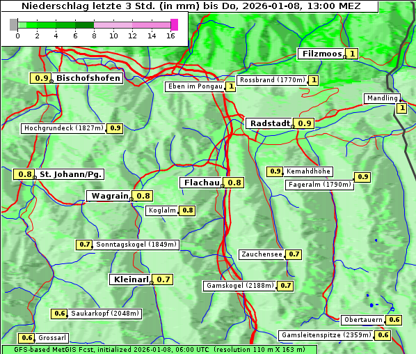Niederschlag, 8. 1. 2026