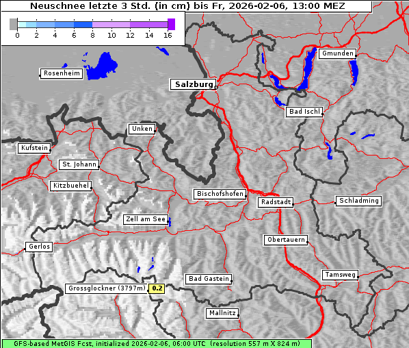 Neuschnee, 6. 2. 2026