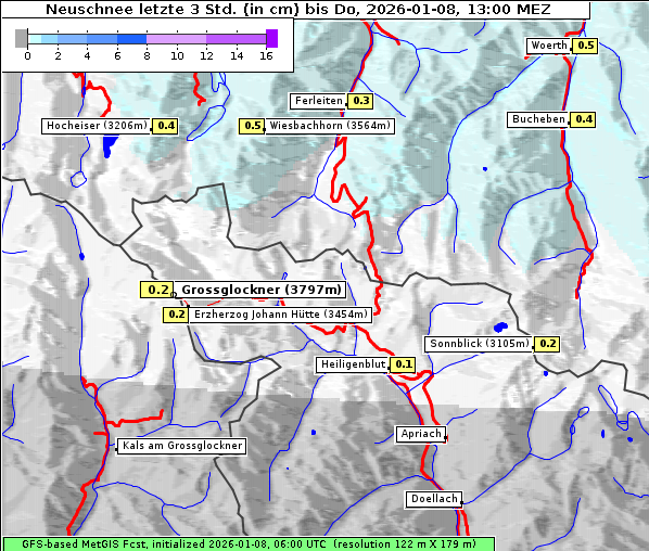 Neuschnee, 8. 1. 2026
