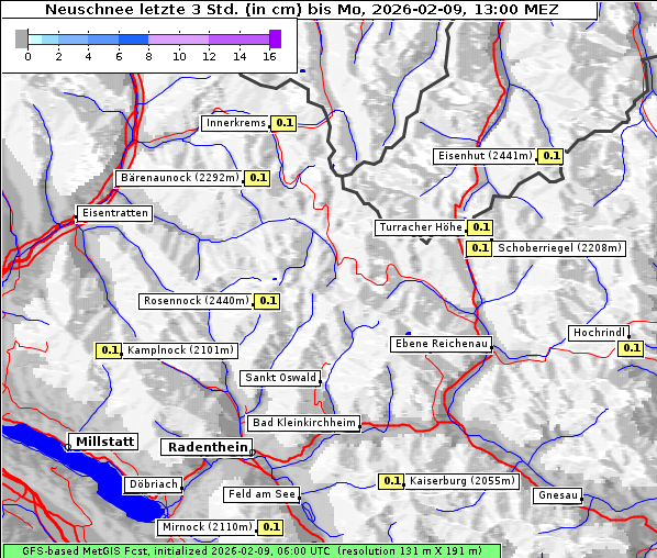 Neuschnee, 9. 2. 2026