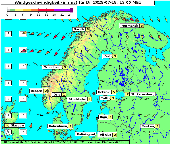 Wind, 15. 7. 2025