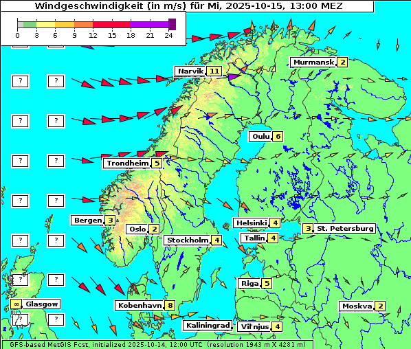 Wind, 15. 10. 2025