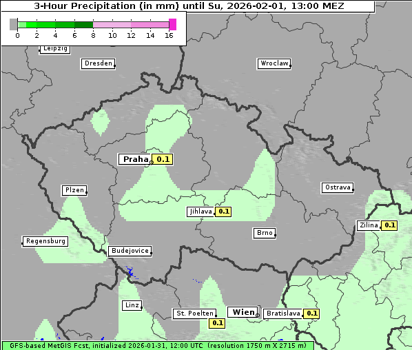Niederschlag, 1. 2. 2026