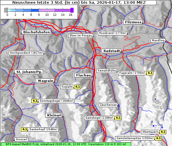 Neuschnee, 17. 1. 2026