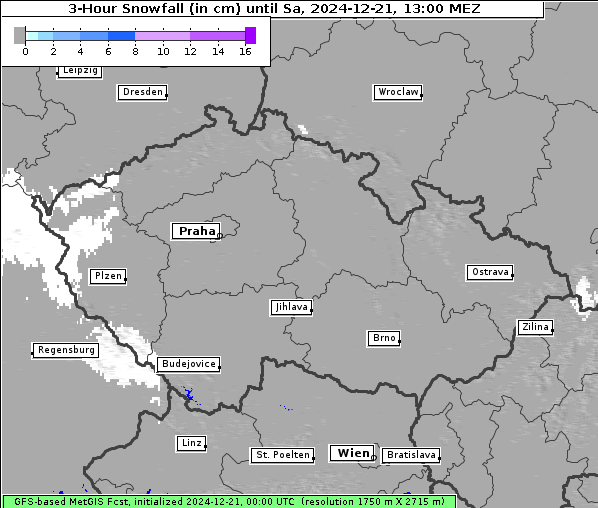 Neuschnee, 21. 12. 2024