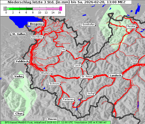 Niederschlag, 28. 2. 2026