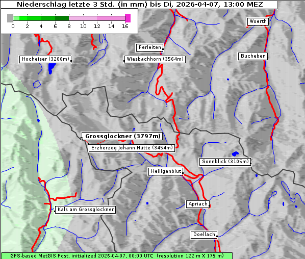 Niederschlag, 7. 4. 2026