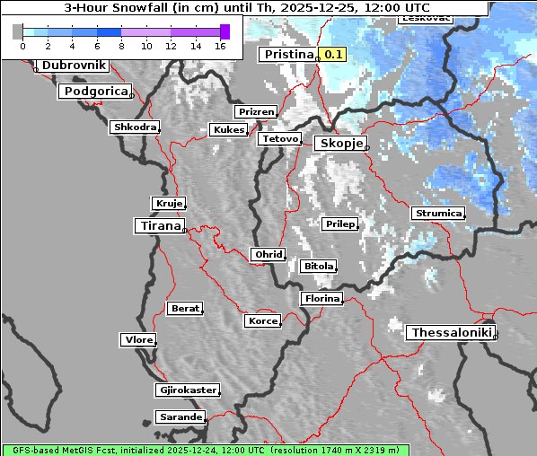 Neuschnee, 25. 12. 2025