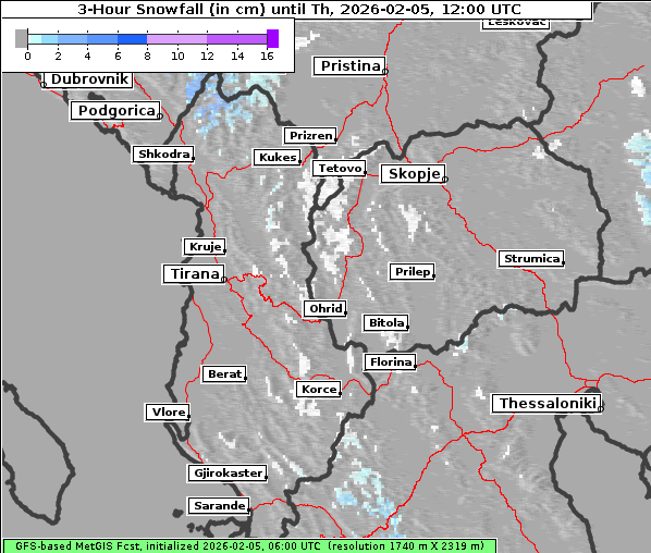 Neuschnee, 5. 2. 2026