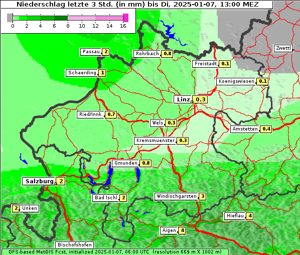 Niederschlag, 7. 1. 2025