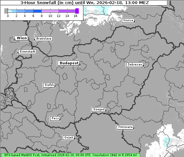Neuschnee, 18. 2. 2026